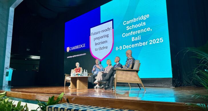 Panel discussion at Cambridge Schools Conference